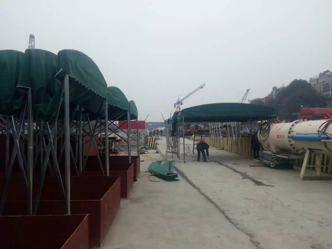 根河市根河市中铁二十一局工地移动施工棚